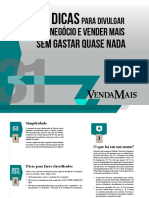 E Book 31 Dicas para Divulgar Seu Negocio (WWW - Vendamais.com - BR)