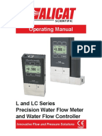 Liquid Flow Meter Controller Manual