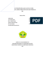 Laporan Pelaksanaan Praktek Belajar Lapangan Rspi