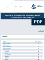 Analysis of Southeast Asian ECommerce Market