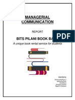 Managerial Communication: Bits Pilani Book Bank