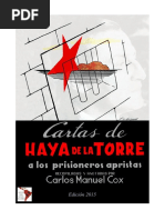 Cartas de Haya de La Torre A Los Prisioneros Apristas