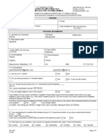 DS-0174 Application For Employment