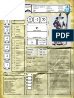 Salazar Griffonius: Lightning +11 8d6 Eletric Fireball +11 8d6 Fire