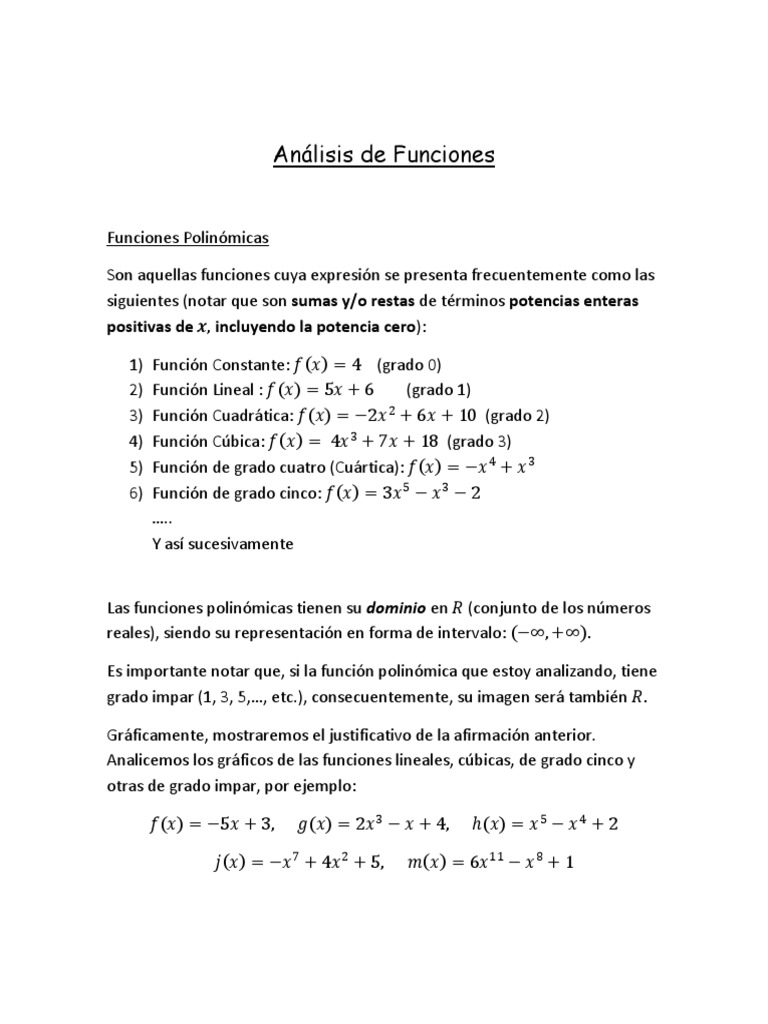 Analisis De Funciones Logaritmo Asintota