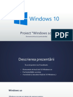WIndows 10 (Elemente de Baza)