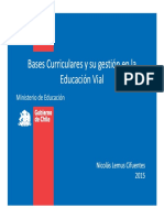 Bases Curriculares Educacion Vial Mineduc