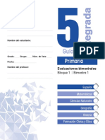 01 Solucionario Eval 5oPrim B1 Bim1 Maestro