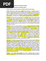 História e Historiografia Da Antiguidade Clássica