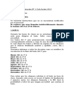 Instructivo N° 1 2012