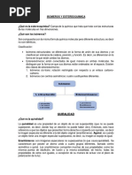 Isomeros y Estereoquimica