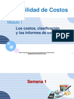 Semana 1 - Concepto de Costos y Clasificacion de Costos