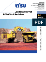 PC8000-6 Loading Shovel PC8000-6 Backhoe