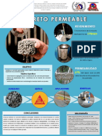 Cartel Concreto Permeable