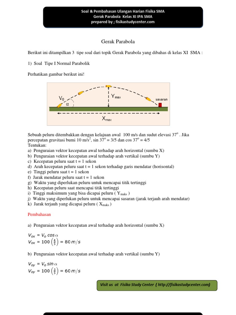 Soal Un Vektor Fisika Study Center Guru Paud