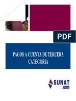 Pagos A Cuenta de Tercera Categoria