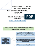 Linea Jurisprudencial Corte Constitucional PDF