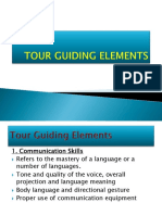 Tour Guiding Elements