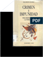 Crimen e Impunidad