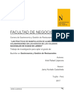 Facultad de Negocios