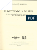 El Destino de La Palabra