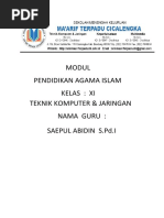 Modul Pai Kelas Xi TKJ Smster 1