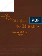 Beall, Edgar - The Brain and the Bible; Or, The Conflict Between Mental Science and Theology (1881)