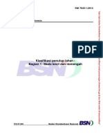 Sni 7645-1-2014 Klasifikasi Penutup Lahan