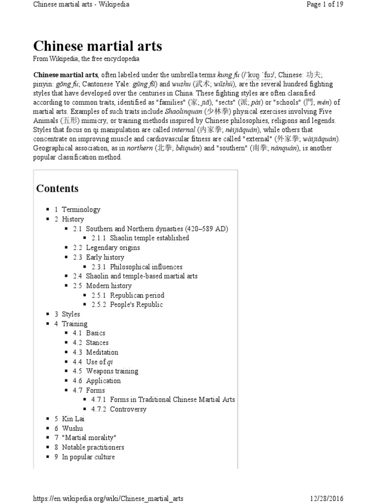 Chinese Martial Arts2016 PDF Chinese Martial Arts East Asian