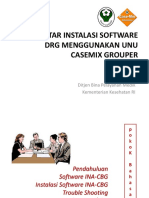 Pengantar Instalasi Software Drg Menggunakan Unu Casemix Grouper