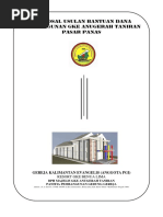 Proposal Usulan Bantuan Dana Pembangunan Gereja GK ...