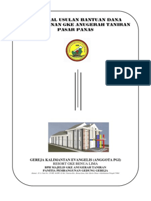 Download Contoh Proposal Pembangunan Gedung Gereja Sketsa