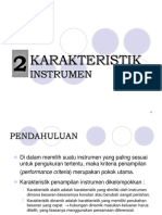 Bab 2 - Karakteristik Instrumen