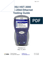 HST-3000 RFC-2544 Ethernet Testing Guide V1.2 PDF