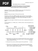 Advance Reinforce Concrete Design Final Paper