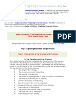 Design Calculations of Lightning Protection Systems - Part Two