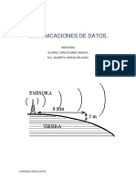 La Transmisión de Datos Entre El Servidor y Receptor