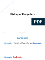 History of Computers