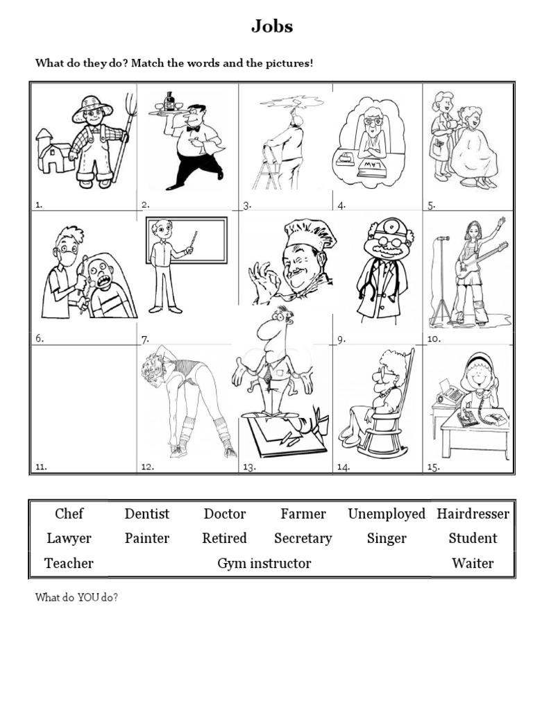 Job Roles Matching Activity | PDF