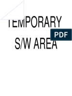 Temporary Scheduled Waste Area