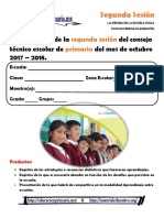 Productos Segunda Sesion Primaria