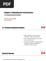 Chapter 2: Estimating The Term Structure: 2.4 Principal Component Analysis