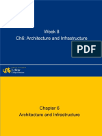 Week 8 Ch6: Architecture and Infrastructure