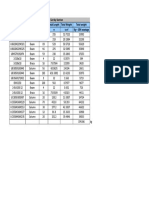 TABLE: Material List by Section Section Element Type # Pieces Total Length Total Weight Total Weight KG + 10% Wastage