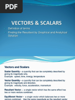 CO1 Vectors and Scalars 2