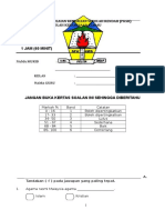 Pendidikan Moral KSSR Jangan Buka Kertas