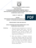 SK Kebijakan Pelayanan Pasien Yang Berisiko Tinggi Dan Gawat Darurat Di Blud Puskesmas Kecamatan Cilincing