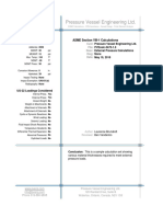 External Pressure Calculations