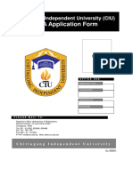 Application Form Graduate PDF