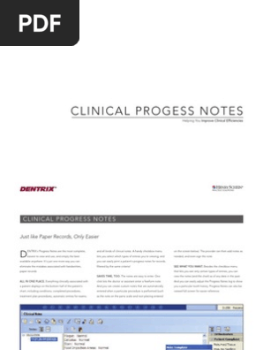 Clinical Progress Notes